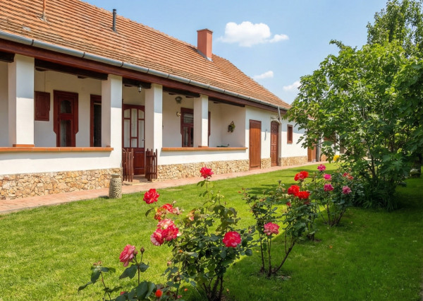 ZREKONŠTRUOVANÝ, GAZDOVSKÝ DOM S GÁNKOM v Méra, Maďarsko