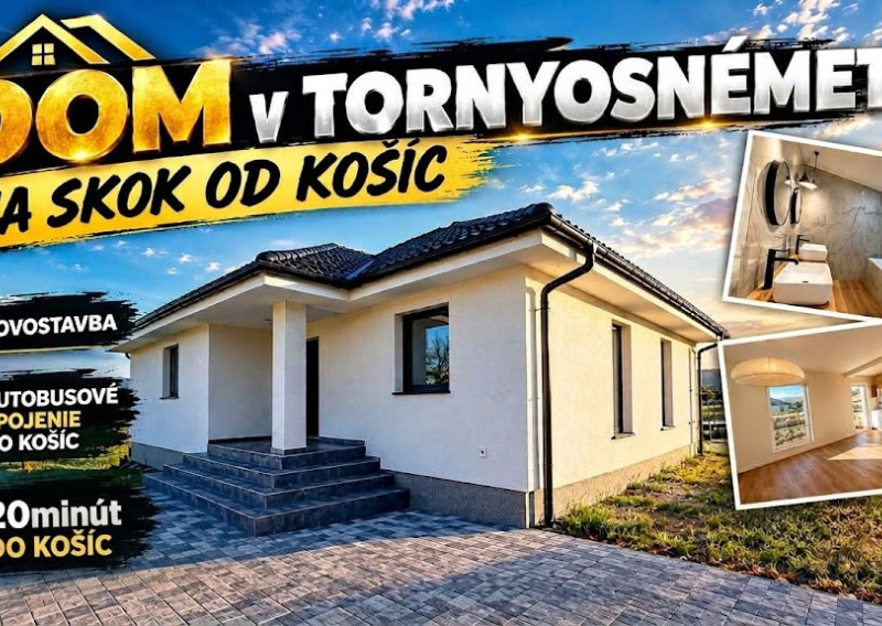 NOVOSTAVBA V DOKONČENOM ŠTANDARDE V TORNYOSNÉMETI