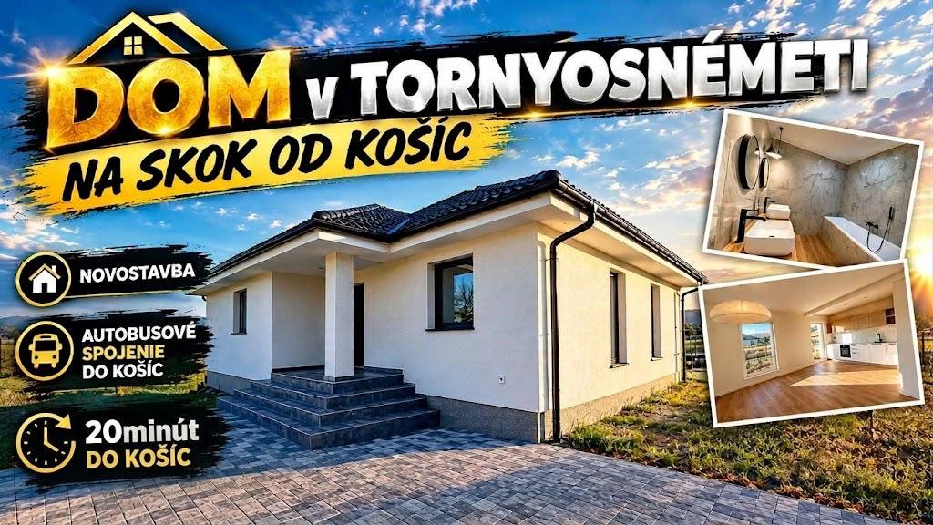 NOVOSTAVBA V DOKONČENOM ŠTANDARDE V TORNYOSNÉMETI