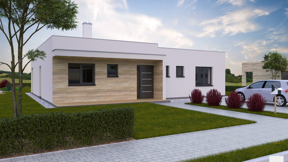 NOVOSTAVBA 4-izbový BUNGALOV, Rezidenčné bývanie Sokoľany